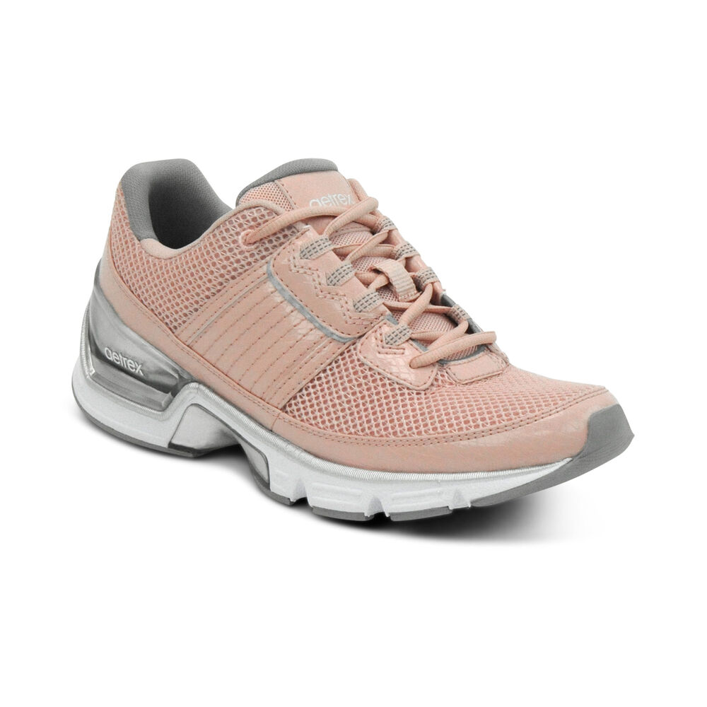 Aetrex Women's Xspress Runner 2 Sneakers - Pink | USA PYYMDMV